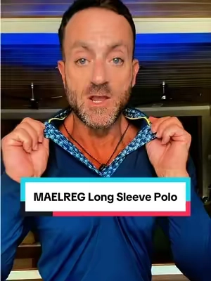 When you want the polished look of a long sleeve polo without the heavy feel, the Maelreg Long Sleeve Polo delivers. The lightweight performance fabric is moisture-wicking, comfortable, and easy to move in, making it a solid choice for golf, work, travel, or a night out. Clean style with the feel of performance gear. #longsleevepolo #menspolo #performancewear #mensstyle #mensfashion 