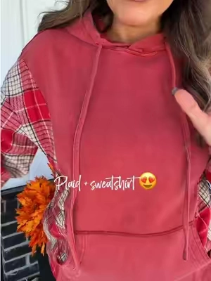The PERFECT fall hoodie 🍂✨❤️ @SHEWIN #hoodie #flannel 