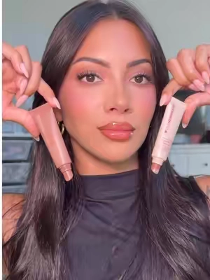 Comparing @Olehenriksen peptide lip treatment Crème Brulee and the new Chai Drizzle 🤎 Which one do you like more?! #olehenriksen #peptideliptreatment #lipbalm #lipoil #liptreatment 