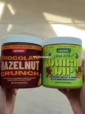 these were so good together 😭 last tense because they have been EATEN.. @CHOCBOX ✨ #hazelnutspread #dubaichocolate #chocbox #pistachiocream 