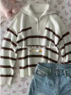 Soo excited to wear this sweater in the fall timel! Can't wait to get more fall clothes like this! #backtoschoolshopping #styledfindz #fallstyle #sweaters #outfitinspo 