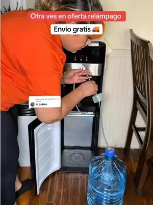 Respuesta a @mayra ¿También tienes botellas de agua por todos lados y muchas terminan a medias? Este dispensador es una opción mucho más práctica: funciona con garrafones de 3-5 galones y ofrece agua fría, caliente y a temperatura ambiente. #TikTokShop #WaterDispenser #tiktokshopsummersale #Hogar #BlackFriday