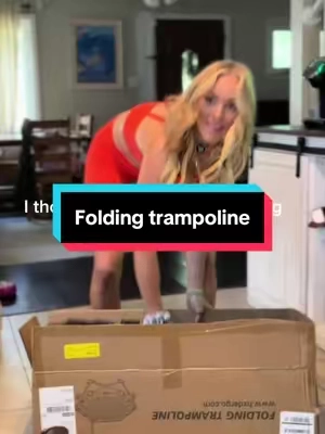A rebounder is such a fun way to get in your cardio while being safe and low impact on your joints. This one actually folds completely up so it’s easiest store in your closet. Plus, it’s on a huge sale right now so grab it while it’s on sale. @HXD ZMD #trampoline #foldingtrampoline #rebounding #rebounder #lowimpactcardio 