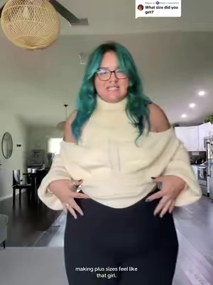 Replying to @🧿Drea  #plussizesweater #sweatertop #sweatermaterial #sweaterweather #knittedsweater 