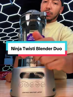 Now we don’t need two separate blenders 🙌🏽  #ninjakitchen #ninjablender #ninjatwisti #ninjablenderduo #tiktokshopsummersale 