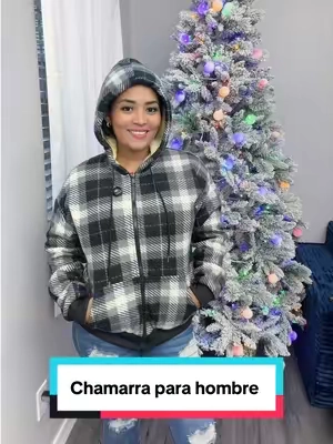 Chamarra de cuadros para hombre calientita y afelpada🔥🥶 #chamarra #jacket #chamarraparahombre #blackfriday #tiktokshopcreatorpicks 