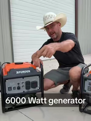 This 6000-watt generator is ready for camping, RV trips, emergencies, and backup power when you need it most. #Generator #EmergencyPower #BackupPower #CampingGear #RVLife @Efurden 