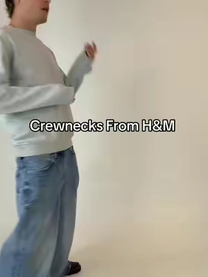 these crewnecks from H&M have the perfect fit and feel #clothing 