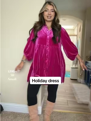 #spotlightfinds #tunic #holidaydress #tiktokshopcreatorpicks 