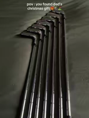 You get 4-P golf clubs, that look really expensive but are very affordable. The quality on these clubs are amazing. #golf #golfclubs #69golf 