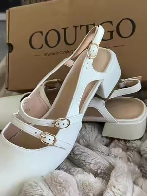 Chunky Mary Jane ! Super comfy and cute @Coutgo @Coutgo @coutgo shoe picks @coutgo_style #maryjaneshoes #cuteshoes #comfyheels #elegantshoesforwomen #womenshoes 