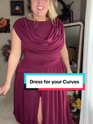 You won’t regret buying this dress #maxidress #weddingguestdress #curvyfashion @CurvySweet-US 