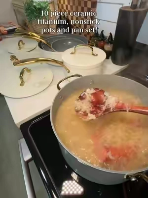 I’ve had these pots & pans for about a year now and I use them all the time! Great quality! 10/10 recommend! #potsandpans @Chef Power US #potsandpansinthekitchen #chefpowercookware 