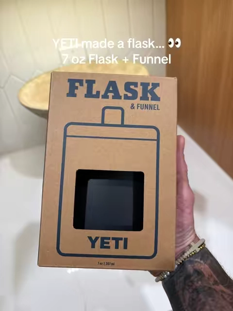 Okay this might be one of the coolest little YETI releases 😂 The 7 oz Flask + Funnel is perfect for fall weekends, tailgates, camping or gifting. Linked in the shop 🏕️🏈.  #YETI #FallFinds #TailgateEssentials #GiftIdeas #TikTokShopFinds  
