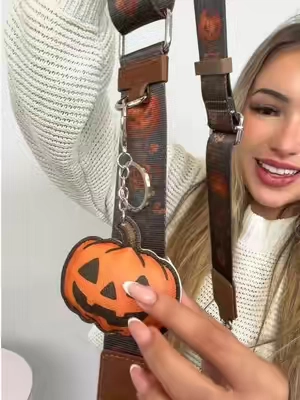 Two new Halloween combos I put together! 🎃🖤  Featuring the Icon in Brown and the Always With Me in Black. Just a little inspo to show you how you can create your own spooky combo at home using your favorite bags, straps & charms! 👻✨ #tiktokshopstockup #Halloween #SpookySeason #IrisAndRainbow #irisarmy 