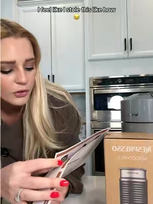 they brought it back so if you wanted a Nespresso machine this is easily the best deal I’ve seen ☕️ #nespresso #nespressovertuo #nespressocoffee #coffeemachine 