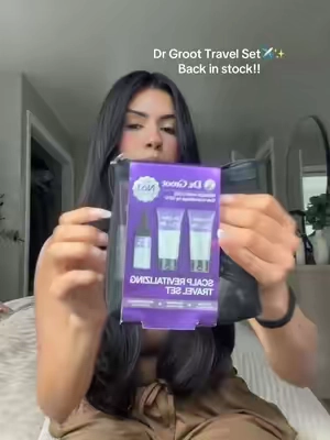 Dr Groot Hair Thickening Travel Set #koreanhaircare #drgroot #hairthickening #hairgrowth #tiktokshopcreatorpicks 