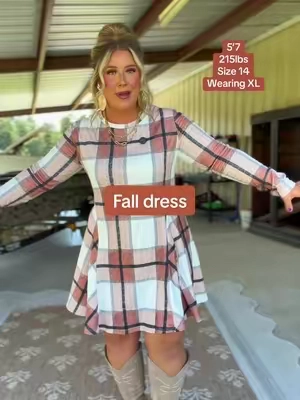 The prettiest dress for fall!!
