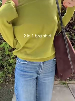 This color tho 🤩 @ogl #ogl #multiweartop #falloutfit #yogatop #longsleeveshirt 