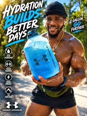 Stop carrying tiny water bottles that run empty halfway through your workout! 💪💦 The Under Armour One-Gallon Water Jug is built for those who train hard, stay active, and take their hydration seriously! From morning runs to intense gym sessions, keep your water by your side and stay ready for whatever the day throws at you. 🔥 Grab yours today and LEVEL UP your hydration game! #UnderArmour #StayHydrated #GymEssentials #FitnessMotivation #TikTokShopFinds