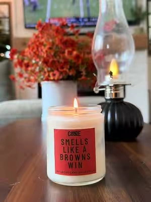 🏈🍁🕯️ #football #candle #candles #fallcandles #giftideas 