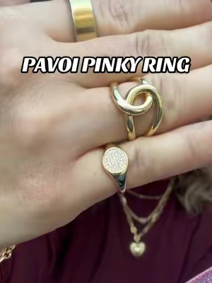 @PAVOI viral pinky ring is RESTOCKED! ✨✨  #pinkyring #pavoi #jewelry #affordablejewelry #tiktokshopstockup 