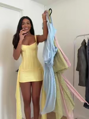 So cute so flattering #birthdaydress #fashiontiktok #tiktokshopfinds #fyp #snatched 