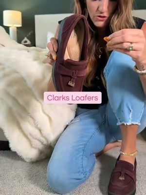 The cutest and classiest Clarks Loafers. The perfect t fall loafers and they come in regular and wide width. #clarkscollection #clarks #loafers #qvcloyaltyprogram #tiktokshopfalldealsforyou @QVC, Inc 