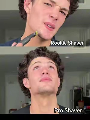 He has no clue yet lol  #foilshaver #menshygiene #menshygienetips #shaver 