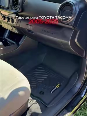 Tapetes diseñados exactamente a la medida para Toyota Tacoma del 2005 al 2025! #tacoma #toyotatacoma #toyota #camionetas #latinos 