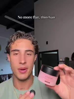 For my guys out there #thickeningpomade #pomade #hairstyle #haircream #thickeninghair 