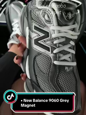 New Balance 9060 'Grey Magnet' Youth / Women's Sports Footwear Fashion Footwear Walking Gym Running Sneaker Shoe Girl ##Newbalance##newbalance9060##walkingshoes##TikTokShopStockUp##Sneakerhead