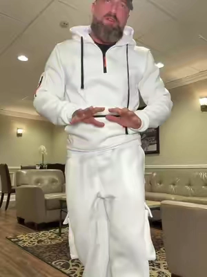 Sizes up to 3X❗ Cozy fleece-lined 2-piece set with a clean full-zip look, utility details, and matching joggers. Easy cold-weather fit you can throw on and go. . #MensFashion #MensTracksuit #MensStyle #MatchingSet #TikTokShop