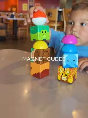 Hes 20 months old but my other two toddlers (4 and 3) LOVE them too 💀 literally ordered more today so they can all have their own set 🥲  @Geomagworld #screenfree #toddlertok #screenfreeactivities #sohochic #magnetictoys 
