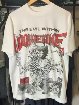 this wolverine shirt is too fire 🔥#wolverine #marvel #culturekings #shirt #fashion 