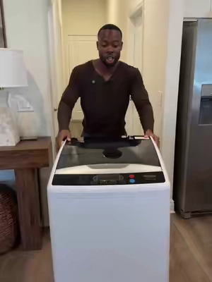 Look no further it’s a affordable full-size washer and air dryer combo #washingmachine  ##WasherAirDryerCombo #tiktokshopstockup 