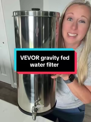 Make sure you always have access to clean drinking water #waterfilter #waterfiltration #waterpurification #emergencypreparedness #prepping @VEVOR Home Improvement 