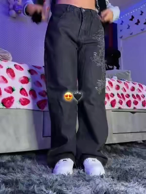 #baggy #jeans #hip #hop #mujer 😍