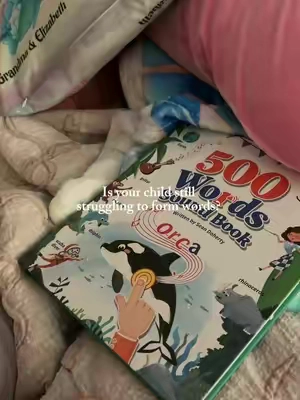 This book is the easiest way to introduce new words, and help kids who aren’t yet forming words learn how to incorporate this into their vocabulary 🤍 #preschoollearning #kidslearning #kidslearningtoys #prekactivies #preschoolactivities 