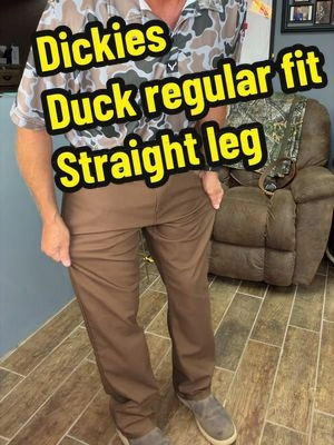 Dickies Men's Regular Fit Duck Pants built for hard work and everyday durability. TOUGH MAX fabric adds strength and abrasion resistance, while Dickies FLEX technology gives you room to move without feeling stiff. Five built-in pockets keep your everyday work essentials close. Rugged work pants for construction, shop work, mechanics, farm work, and demanding jobs. A solid Black Friday or Christmas gift for the working man. #workhardstyleharder #tiktokshopstockup #tiktokshopblackfridaysale #tiktokshopcybermonday #tiktokshopfalldealsforyou @Dickies 