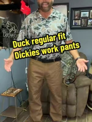 Dickies Men's Regular Fit Duck Pants built for hard work and everyday durability. TOUGH MAX fabric adds strength and abrasion resistance, while Dickies FLEX technology gives you room to move without feeling stiff. Five built-in pockets keep your everyday work essentials close. Rugged work pants for construction, shop work, mechanics, farm work, and demanding jobs. A solid Black Friday or Christmas gift for the working man. #workhardstyleharder #tiktokshopstockup #tiktokshopblackfridaysale #tiktokshopcybermonday #tiktokshopfalldealsforyou @Dickies 