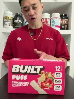 NEW Built Puff Bar - Strawberry Cheesecake #builtpuffbars #builtbar @Built Bar 