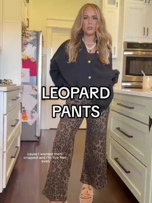 Give me allllll things leopard 🤎✨ perfect for the workplace and so comfy! 