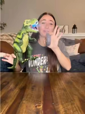 so fun for the Dino kids 🦖🎄 #christmasgiftideas #giftsforkids #dinosaurtoy #screenfreeplay 