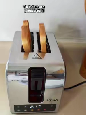 Tostadora con pantalla táctil #Tostadora #SmartToaster #kitchenappliances #blackfriday #tiktokshopstockup 