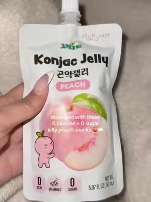 so yummy #konjacjelly #zerocalorie #lowcaloriesnacks 
