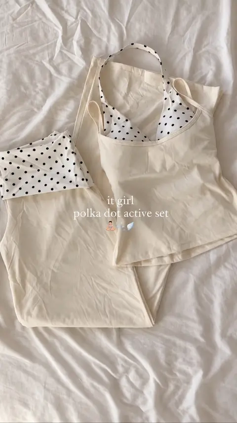 #fashion #loungewear #pokadot 
