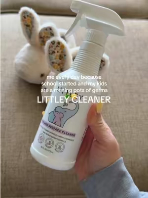 nontoxic and gentle but strong enough to tackle big germs🦠🫧  @Littley USA @Think Smarter Products #littley #hypochlorousacidspray #cleaner #CleanTok #tiktokshopstockup 