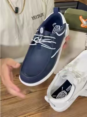 HEYDUDE Wally Golf Classic Toggle - Comfortable Slip on Shoes with Toggle Lock #HEYDUDEpartner #tiktokshopcreatorpicks #golfshoes #golf #golfgift  @HeyDude 