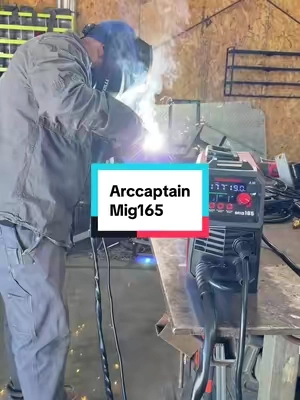 Great all around 4-in-1 welder from @ARCCAPTAIN #welding #metalfab #toolupgrade #automotive 